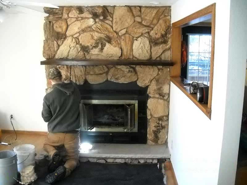 Fireplace Masonry – Before